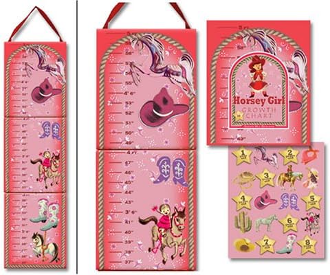 Horsey Girl Growth Chart