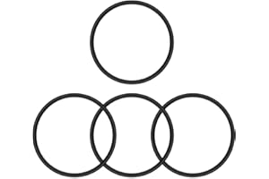 HQPARRTS 4PCS Engine Valve Cover O-Ring Gasket Valve Cover Seal 93210-62446-00 Compatible with Yamaha XVS 1100 XT600 XVS 650 XVS650 SRX600 TT 600650 (Replace #93210-62446-00)