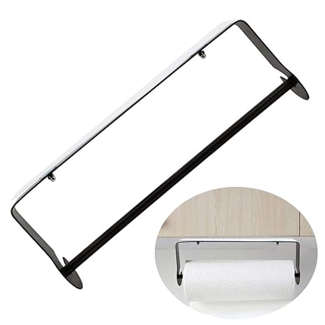 Amazon Com Adhesive Paper Towel Holder Under Cabinet Wall Mount