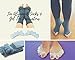 Triim Fitness Toe Separator Yoga Gym Sports Massage Socks for Foot Alignment, Great for Sore Feet and Diabetics with Free Exercise Guide! (Gray-Toes)thumb 3