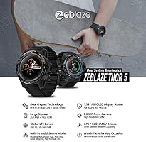 Lesgos Nuevo Zeblaze Thor 5 Dual SmartWatch, Zeblaze Thor Dual ...