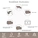 HOTNIU Stretch Sofa Cover Printed Couch Covers Armchair Slipcovers for for 1 Cushion Couches Sofas Elastic Universal Furniture Protector with 1 Pillowcase (Small, Beige Flower)