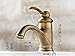 BWE European Style Single Handle Commercial Bathroom Antique Brass Mixer Faucet for Vanity Sink