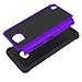 Lumia 640 Case, LK Lumia 640 Case [Drop Protection] Hybrid Dual Layer Armor Defender Protective Case Cover for Microsoft Lumia 640 (Purple)