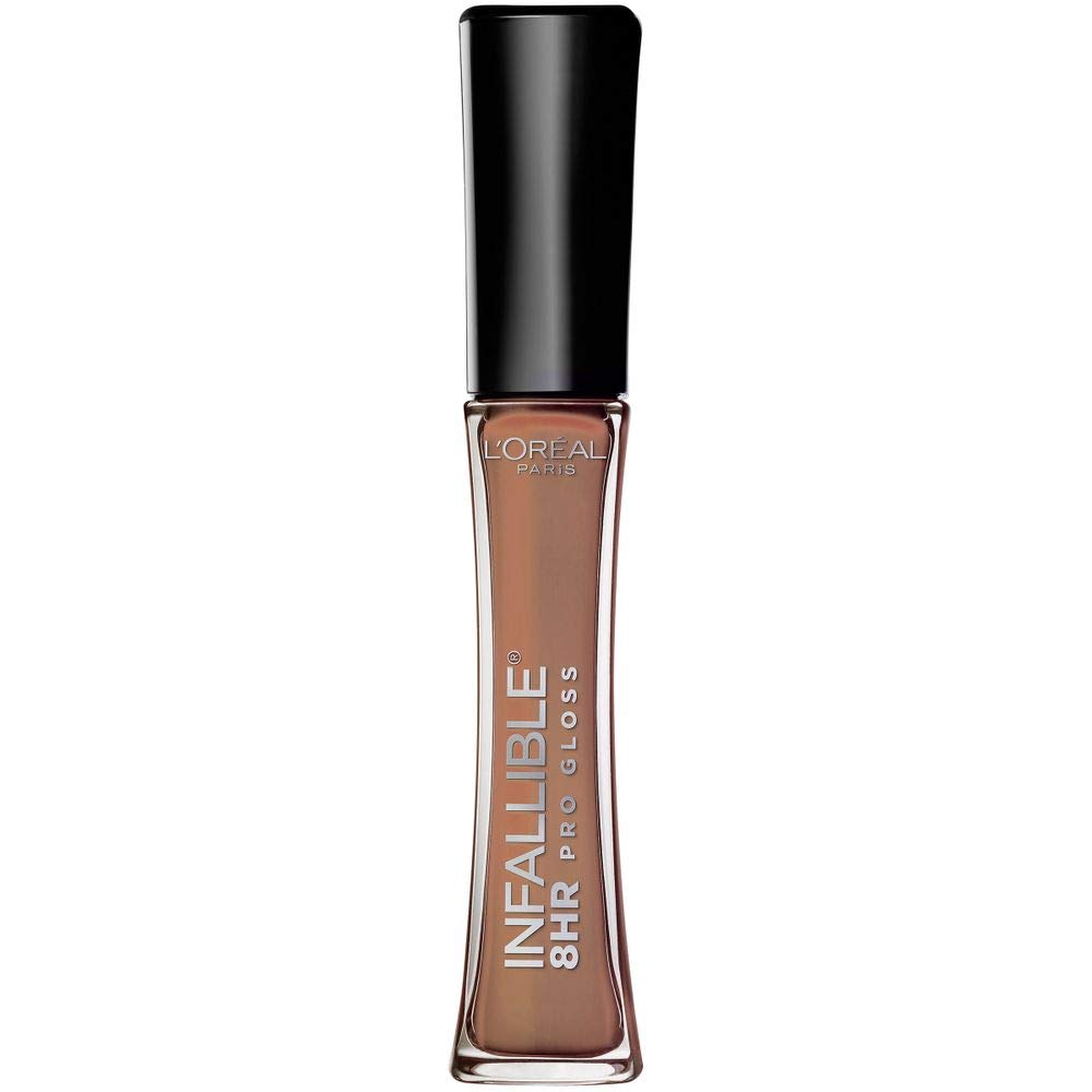 L'Oreal Paris Infallible Never Fail Lip Gloss, Dulce de Leche, 0.21-Fluid Ounce, 2 pack