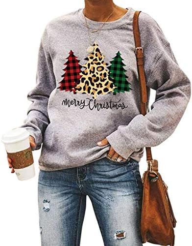 Holiday Shirts Fall Winter Pullover Top 