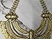 Thkmeet Bib Bohemian Ethnic Gypsy Coin Festival Statement Necklace and Earrings Set for Women Boho Jewelry