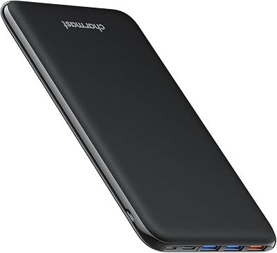 Power Bank, Slim Powerbank 26800mAh mit 4 Ausgängen & 3 Eingänge