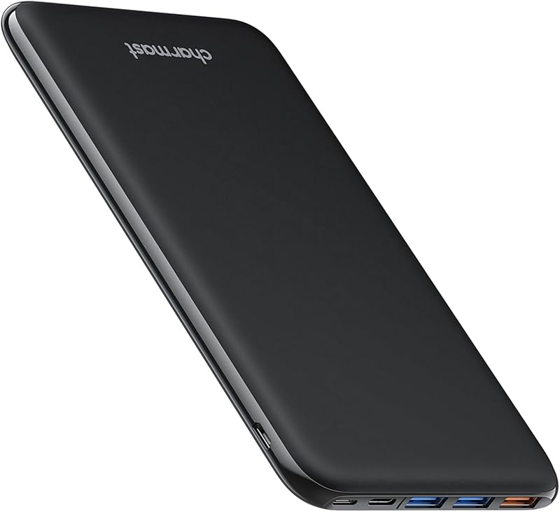 Power Bank, Slim Powerbank 26800mAh mit 4 Ausgängen & 3 Eingänge