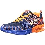 Coo &amp; Mo Men's Air Cushion Jogging Running Shoes (9.0 B(M)US / EU 43, Blue-Orange)