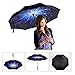 Elover Inverted Umbrella with C-Shaped Handle Inside Out Windproof Umbrella Upside Down Reverse Umbrella Double Layer Travel Umbrella