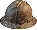 Pyramex Full Brim RIDGELINE Patterned Hard Hat with 6 Point Ratchet Suspension and Hard Hat Tote - Camo Pattern