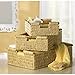 Gifts & Decor Zingz & Thingz Surf's Up Collection 3-Piece Nesting Baskets Storage Set, 21x14.5x6.5, Corn Husk, 3 Piece