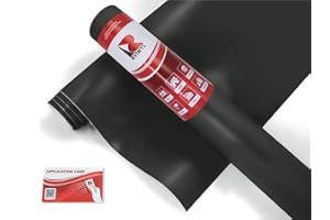 RVINYL 3M 2080 M12 Matte Black 5ft x 2ft W/Application Card Vinyl Vehicle Car Wrap Film Sheet Roll