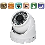HOSAFE 1MD4P HD IP Camera POE Outdoor 1MP 1280x720P Night Vision ONVIF H.264 Motion Detection Email Alert Remote View Via Smart Phone/Tablet/PC