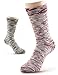 VERO MONTE 4 Pairs Womens Knitted Cotton Crew Socks - Warm Socks Casual Socks