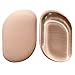 BEST 2-in-1 Professional Silicone Sponge & Beauty Makeup Blender, Uses Less Foundation, Nonporous & Hygienic Sponges, Flawless Blending for Blushes & Concealer, 2-Pack