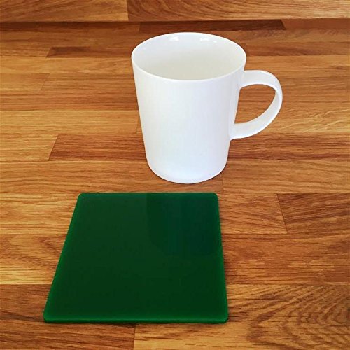Super Cool Creations Coasters - Square - Green - 8 Set — image 1
