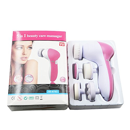 Healcare Facial Brush, Waterproof Body Skin Cleansing System Spin Brush for Face & Body Deep Cleansing, Gentle Exfoliator, Skin Care Electric Massager/Scrubber