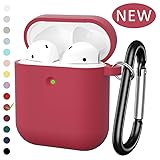 for Airpod Case, MARGE PLUS Silicone Airpods Case