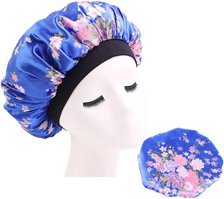 PSTBWYL 5 Stück Schlafmütze, Bedruckte runde Kappe, elastische