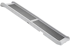 WeatherTech PetRamp Folding Dog Ramp for Cars – Holds up to 300 lb – 67" Long, Lightweight – Non-Slip Textured Rubber Surface