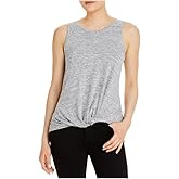 Cupio Blush Womens Twist Front Sleeveless Scoop Neck Tank Top
