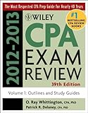 Wiley CPA Examination Review 39th Edition 2012-2013 Volume 1 Outlines and Study Guides