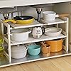 OBOR-Expandable-Home-Organizer-Rack-2-Tier-Multifunctional-Under-Sink-Organizer-Home-Kitchen-Bathroom-Storage-Rack-Counter-Cupboard-Cabinet-Organization OBOR Organization and Storage, Under Sink Organizers and Storage for Kitchen, Expandable 2 Tier Cupboard Organizers and…