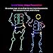 ZITRADES EL Wire Kit 5 by 1M, Portable Neon Lights for Parties, Electric Forest, Halloween, Blacklight Run, DIY Decoration, Christmas (Green)