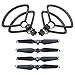 ZEEY 4pcs Quick Release Lightweight Propellers for DJI Spark Drone + 4pcs Lightweight Propeller Protector Guard
