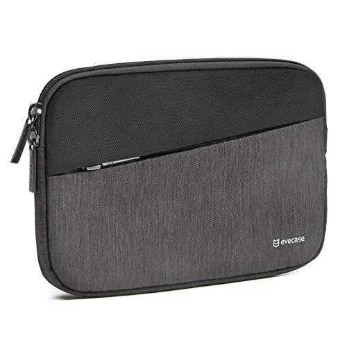 Evecase 6-7 inch Water Repellent Shockproof Tablet Sleeve for Amazon Kindle Paperwhite/Voyage/All-New Kindle (8th Generation, 2016) E-Reader - Black and Gray