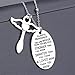 FULLIN You Are Braver Stronger Smarter Than You Think Charm Angel Necklace Jewelry for Women