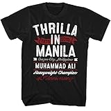 Muhammad Ali Thrilla In Manila Officially Licensed Adult Shirt S-XXL (L)
