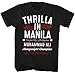 Muhammad Ali Thrilla In Manila Officially Licensed Adult Shirt S-XXL (L)