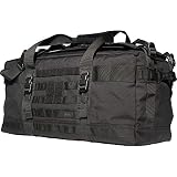 5.11 Tactical Rush LBD Lima Rush LBD Lima Molle Tactical Duffel Bag Backpack, Style 56294, Black, One Size