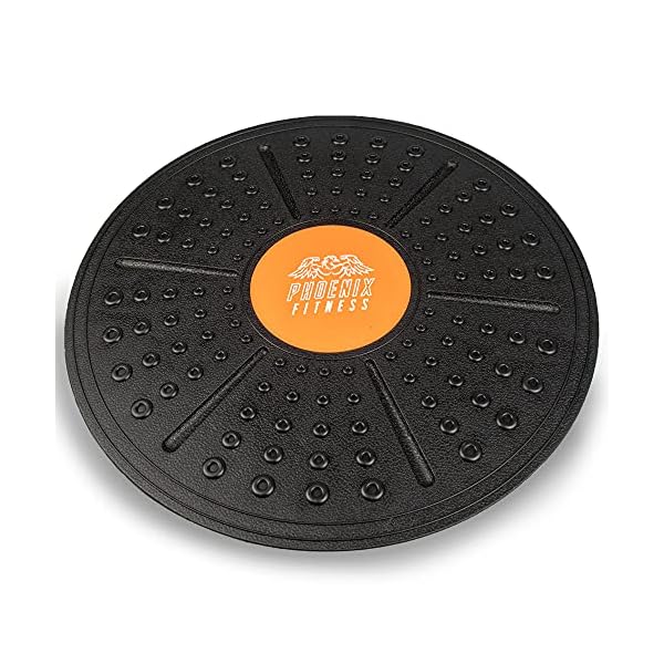 Phoenix-Fitness-Body-Balance-Board-Non-Slip-Round-Wobble-Board-36cm-Training-Balance-Board-Perfect-for-Core-Strength-Balance-Rehabilitation-Stability-Physio-Therapy-and-Coordination Phoenix Fitness Body Balance Board - Non-Slip Round Wobble Board - 36cm Training Balance Board Perfect for Core Strength…