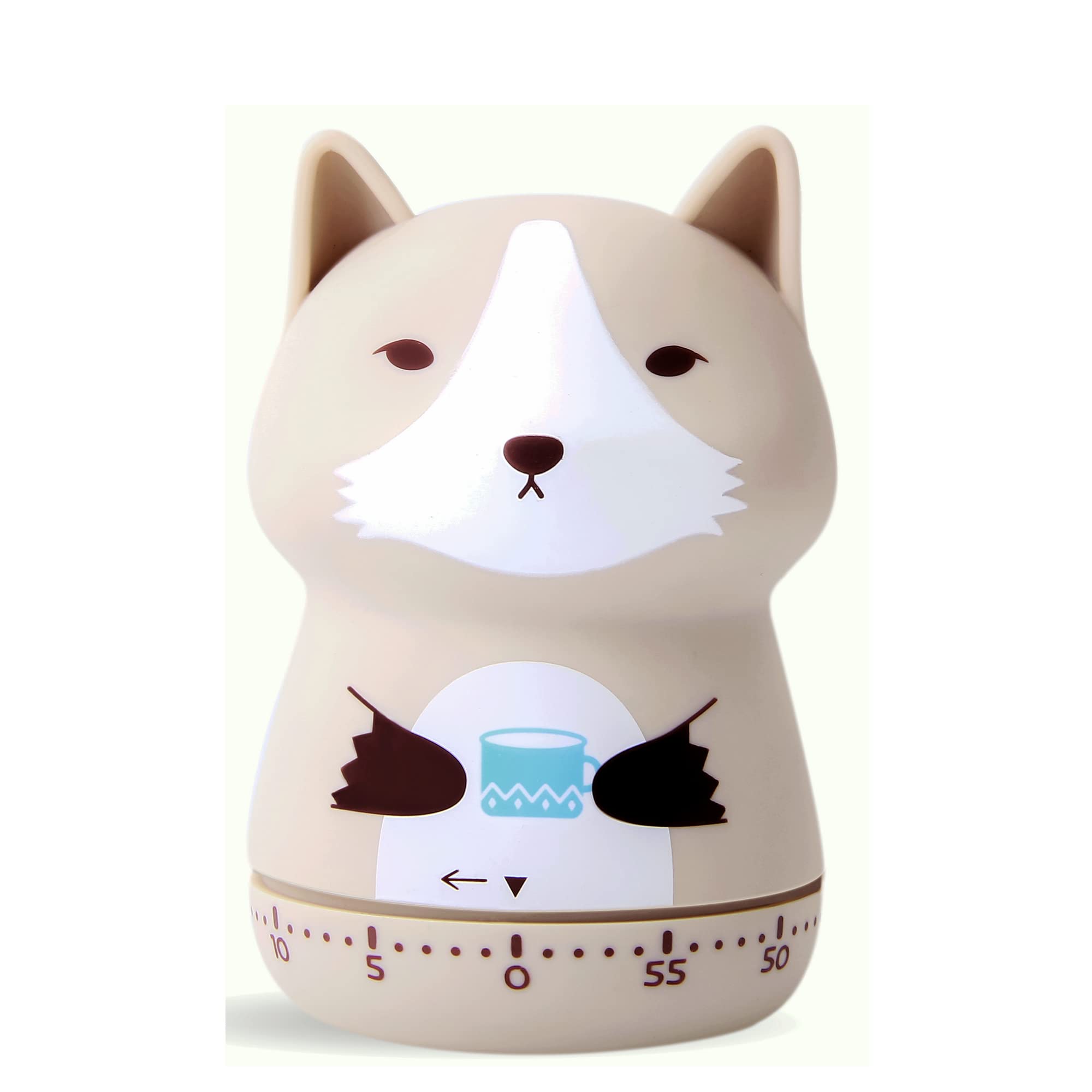 NUOSWEK Mechanical Kitchen Timer, Cute Animal Timer