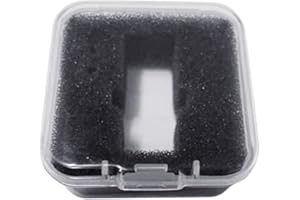 Tidevib Phono Shell Case for AT3600L Needle, Transparent PVC Cartridge Storage Box for Record Player Stylus for Protection, 5