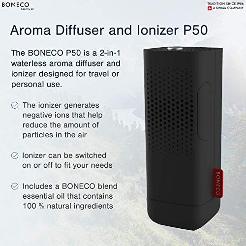 BONECO P50 2in1 Personal Waterless Aroma Diffuser & Air Ionizer