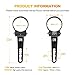 AUXMART Tube Clamps Mounting Brackets for LED Light bar Work Lights Fog Lights Off Road Lights Fit 2