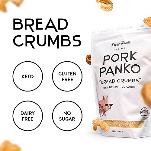 Pork Panko Keto Bread Crumbs, High Protein Healthy Keto Pork Rind
