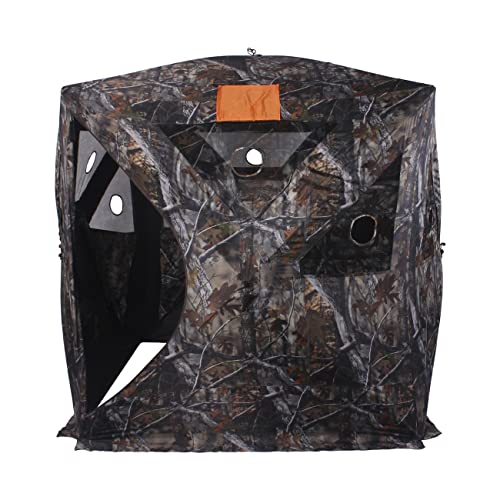 J.M RUSK Camo Cabin 3 Person Hunting Blind PopUp Ground Pricepulse