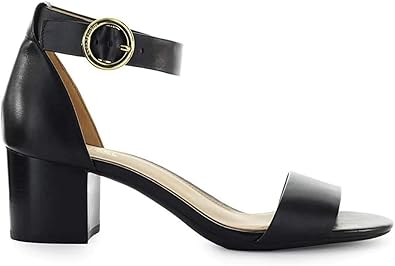 michael michael kors lena flex mid leather ankle strap sandals