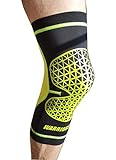 Warriors Elite Neoprene Knee Brace– Breathable Fit Compression Knee Support Sleeve – Perfect Fit for Running, Athletics, Arthritis, Jogging, Hiking, Sports, Recovery Relief for Joint Pains and Arthritis