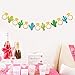 SFVAN Fiesta Bachelorette Banner Cactus Wedding Garland Glitter Bridal Shower Engagement Bachelorette Party Favor Decorations （NO-DIY）