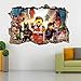 LEGO MOVIE Smashed Wall 3D Decal Removable Graphic Wall Sticker Mural Kids H152, Mini