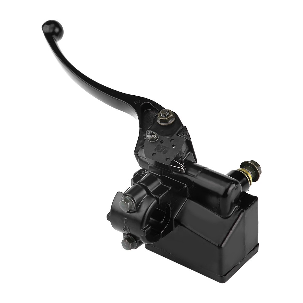 Keenso Motorcycle Master Cylinder, 7/8" 22mm Motorbike Front Hydraulic Brake Lever Master Cylinder for YFZ450 YFM(Black)