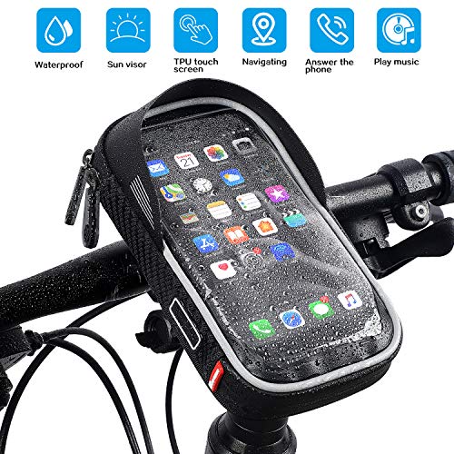 Bicycle-Handlebar-Bag-Waterproof-Mobile-Phone-Bag-Highly-Sensitive-Touch-Screen-360-degree-Rotation-Suitable-for-35-60-inch-Smartphones