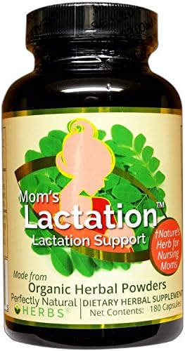 Moms Lactation Helps Nursing Moms. It Is Made With Certified Organic Moringa Powder, also called Malunggay, plus Fenugreek, Fennel and Coriander. 180 Veg Caps per Bottle.